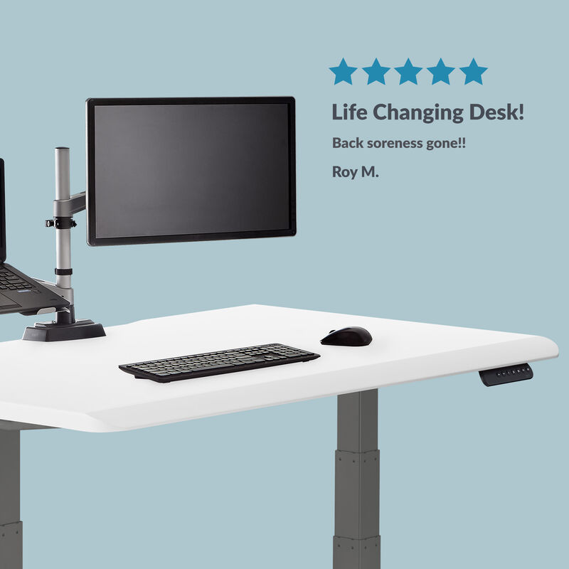 Roy M states Life Changing Desk! Back soreness gone!! image number null